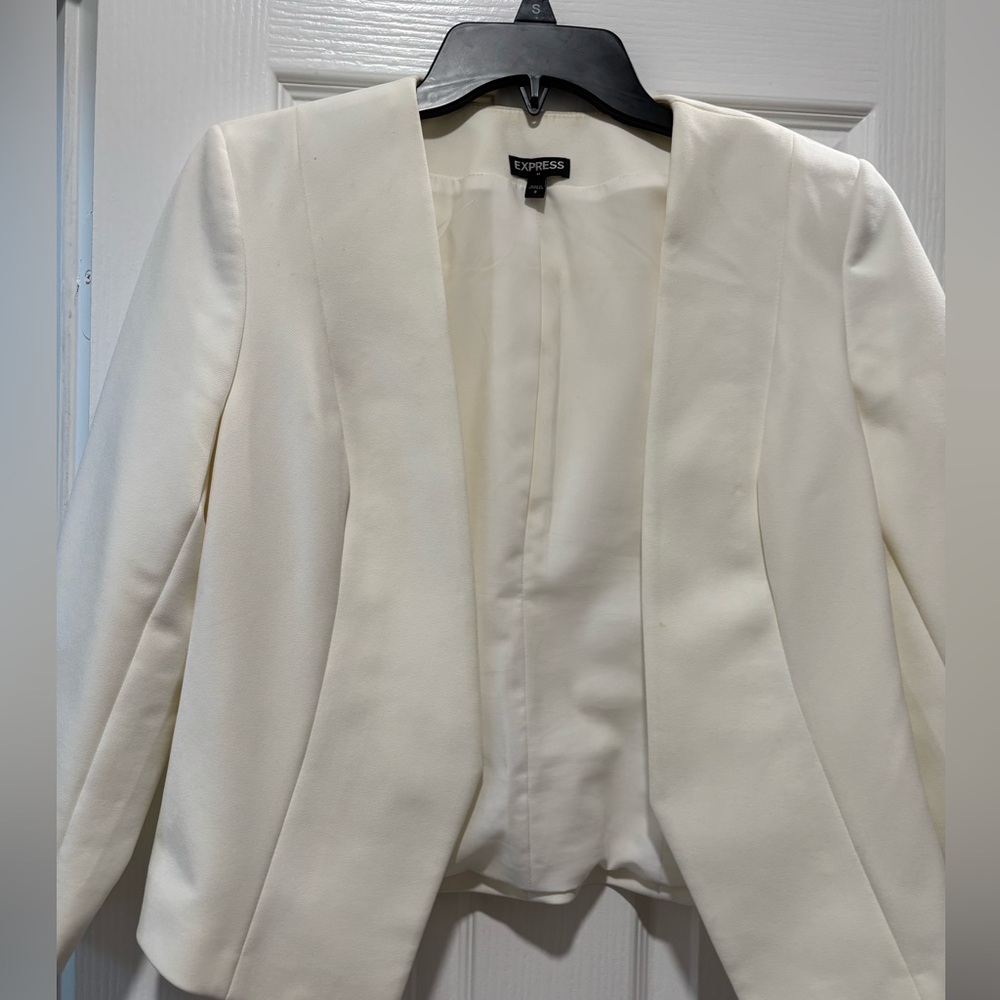 White express blazer- fits snug